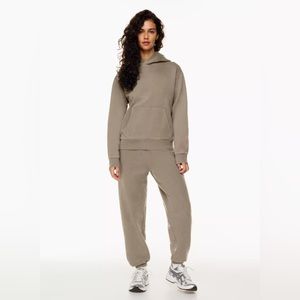 TNA Taupe Sweatsuit Set